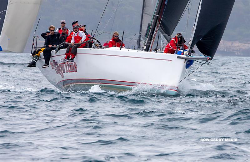 It's Showtime (sure is) - CYCA Bird Island Race photo copyright Bow Caddy Media taken at Cruising Yacht Club of Australia and featuring the IRC class