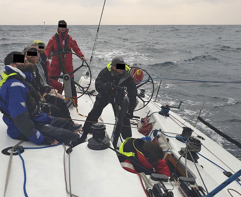 Training on board 'Happy Wanderer' for the ex-service vets - photo © Mitch Pearson / Surf Sail Kite