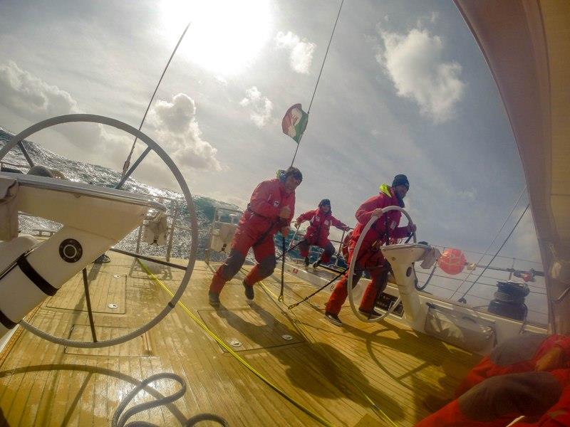 Stern GoPro Waves - Almorgeres II - Cape2Rio Ocean Race photo copyright Jack Evans taken at  and featuring the IRC class