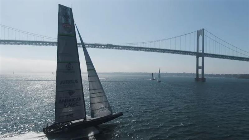 Airbus and American Magic: Flying towards the America's Cup photo copyright American Magic taken at New York Yacht Club and featuring the IRC class