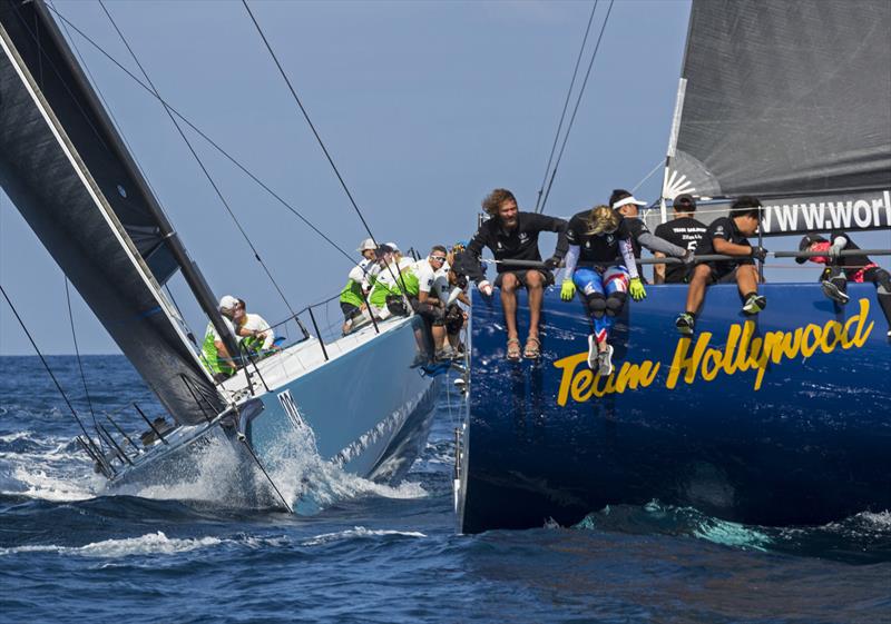 THA72 ducks Millennium Racing. Phuket King's Cup Regatta 2019. - photo © Guy Nowell / Phuket King's Cup