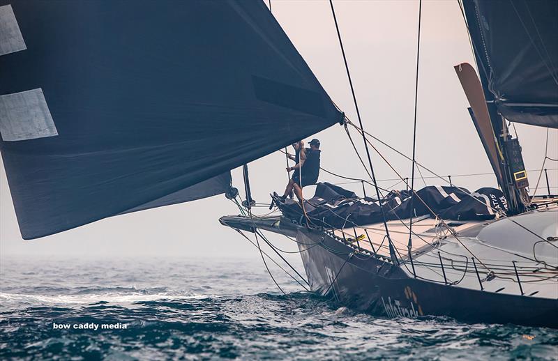 Working the bow on Infotrack - 2019 Grinders Coffee SOLAS Bog Boat Challenge photo copyright Crosbie Lorimer taken at Cruising Yacht Club of Australia and featuring the IRC class