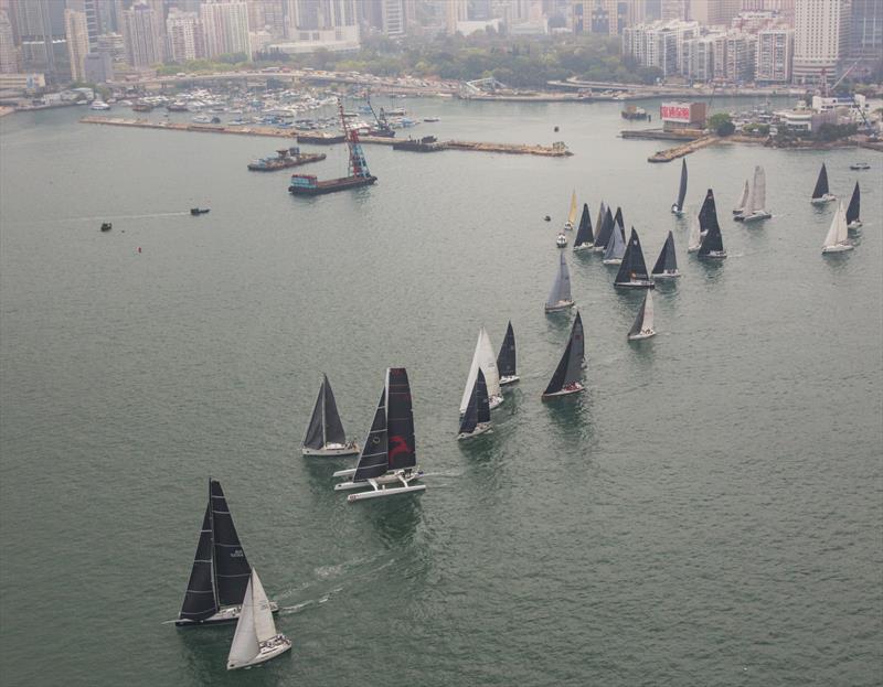 Rolex China Sea Race 2018 photo copyright Rolex / Daniel Forster taken at Royal Hong Kong Yacht Club and featuring the IRC class