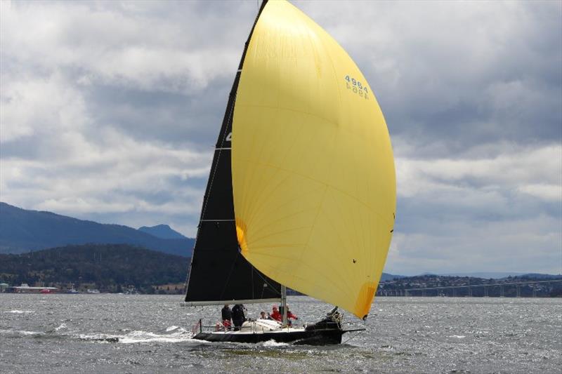 RAD under kite sailing on the River Derwent - photo © Peter Watson