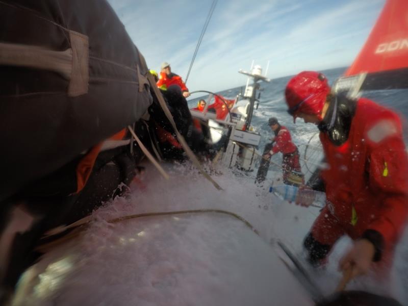 Transpac race aboard Schock 40 Gamble - photo © Justin Edelman