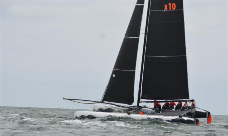 ORCV Cock of Bay record holder Back in Black photo copyright ORCV Media taken at Ocean Racing Club of Victoria and featuring the IRC class