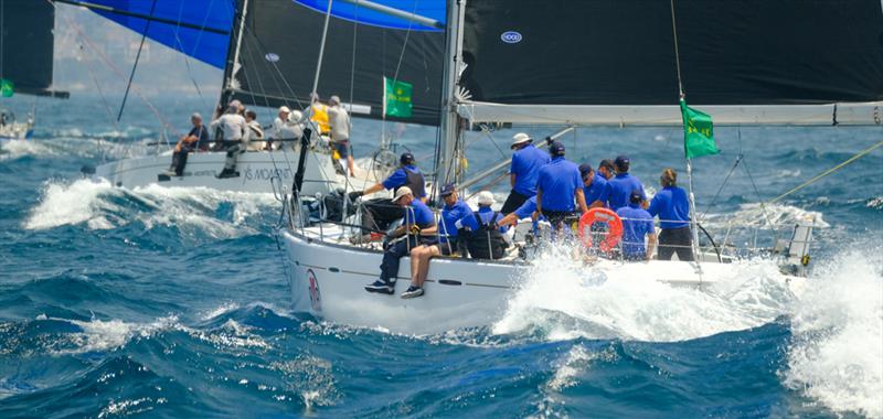 Hull speed - 2019 RSHYR photo copyright Mitch Pearson / Surf Sail Kite taken at Cruising Yacht Club of Australia and featuring the IRC class