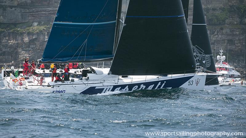 Maserati would love heavy reaching conditions photo copyright Beth Morley / www.sportsailingphotography.com taken at Cruising Yacht Club of Australia and featuring the IRC class