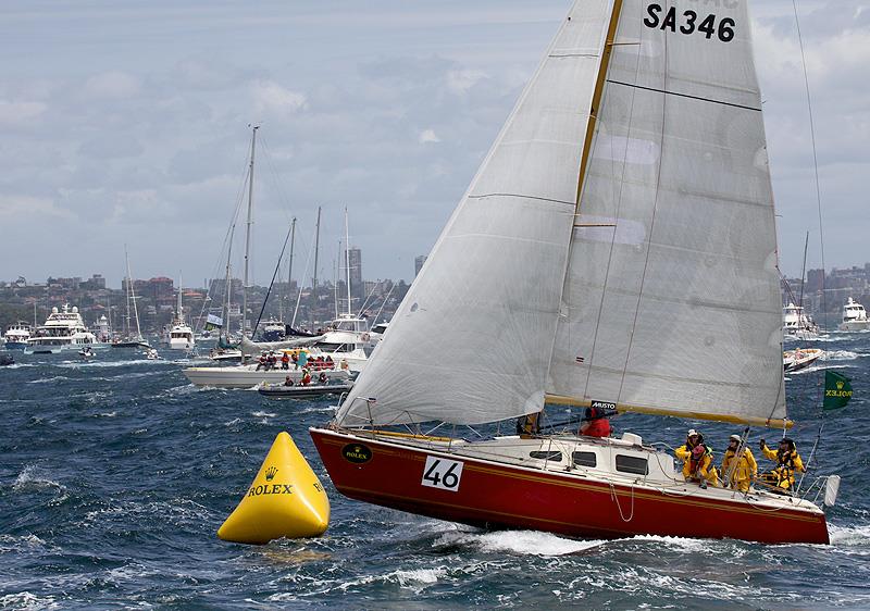 In 2012, Enchantress did her first Sydney to Hobart race photo copyright John Curnow taken at Cruising Yacht Club of Australia and featuring the IRC class
