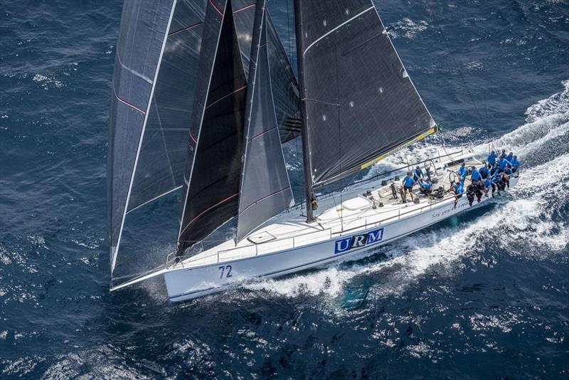 URM making headway on the super maxis in Rolex Sydney Hobart photo copyright Rolex / Kurt Arrig taken at Cruising Yacht Club of Australia and featuring the IRC class
