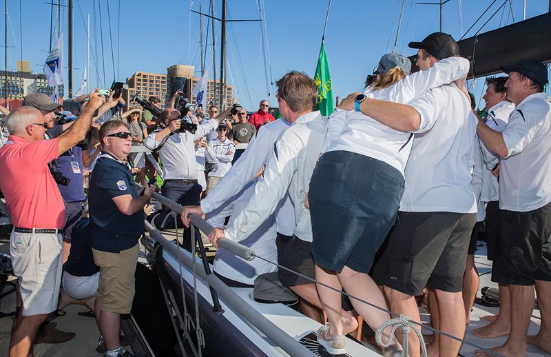 Ichi Ban and the media photo copyright Crosbie Lorimer taken at Royal Yacht Club of Tasmania and featuring the IRC class