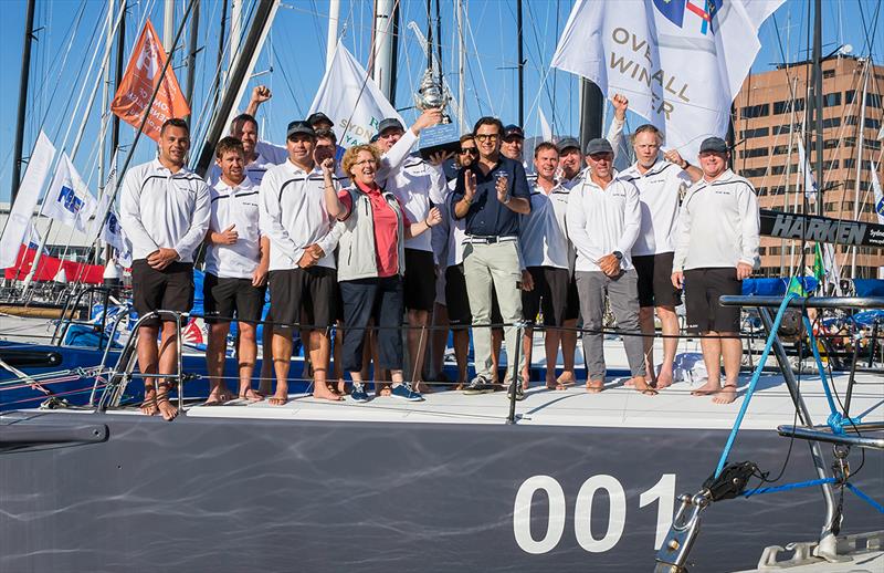 Tattersall Cup winners Ichi Ban photo copyright Crosbie Lorimer taken at Royal Yacht Club of Tasmania and featuring the IRC class