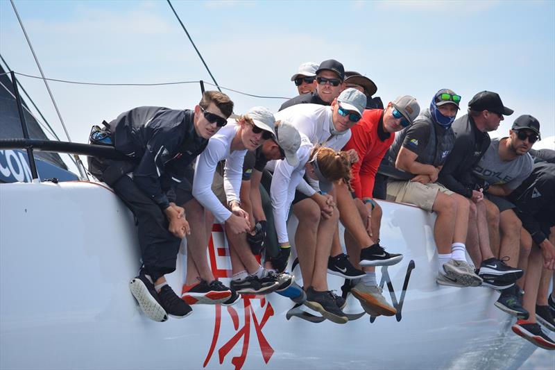 Zen crew - King of the Derwent winner photo copyright Colleen Darcey taken at Derwent Sailing Squadron and featuring the IRC class