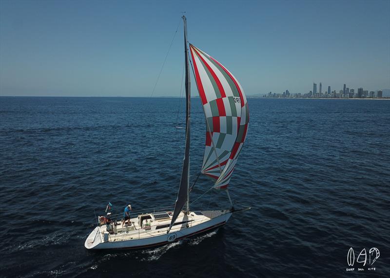 The two up Apriori coming into the finish - Bartercard Sail Paradise 2020 - photo © Mitch Pearson / Surf Sail Kite