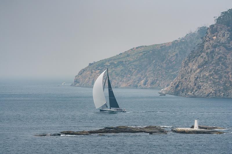 Alive against dramatic Tasmanian backdrop - Australian Yachting Championships 2020 photo copyright Beau Outteridge taken at Royal Yacht Club of Tasmania and featuring the IRC class