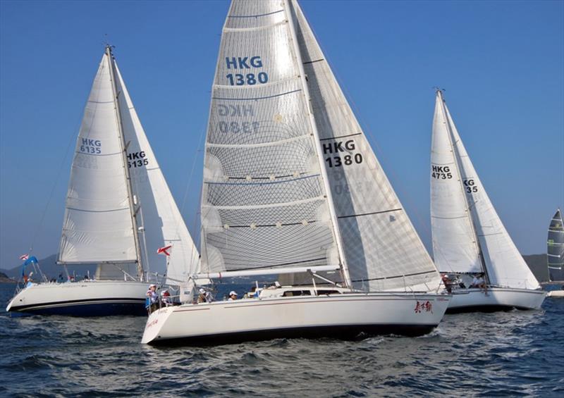 Second start for both divisions a 1520 - Monsoon Winter Series 2019, Race 5 - photo © Hebe Jebes