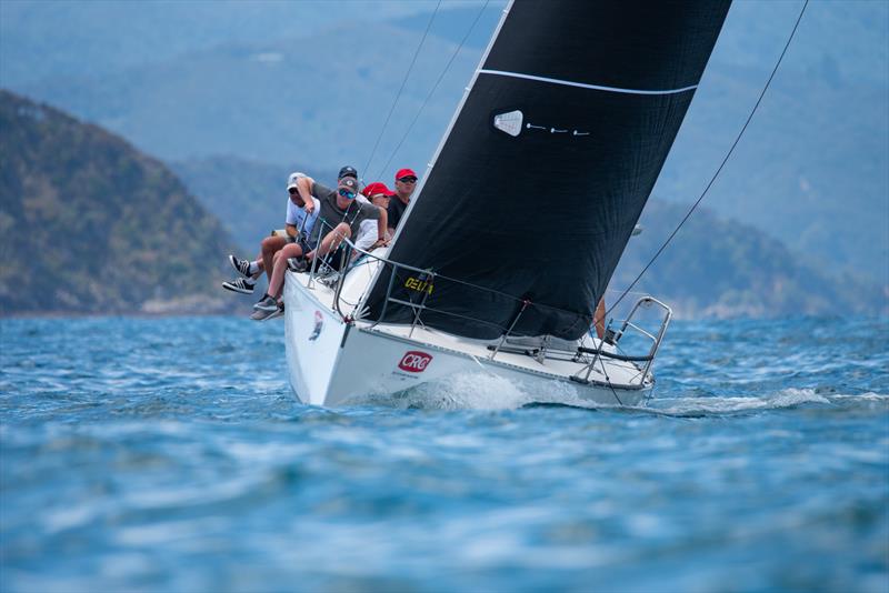 Gavin and Carrington Brady on Young 88 Slipstream suffered from a DSQ on day 2  - CRC Bay of Islands Sailing Week - Day 2 - January 23, 2020 photo copyright Lissa Reyden taken at Bay of Islands Yacht Club and featuring the IRC class