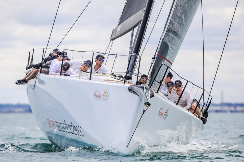 Secret Mens Business - 2020 MacGlide Festival of Sails photo copyright Salty Dingo taken at Royal Geelong Yacht Club and featuring the IRC class