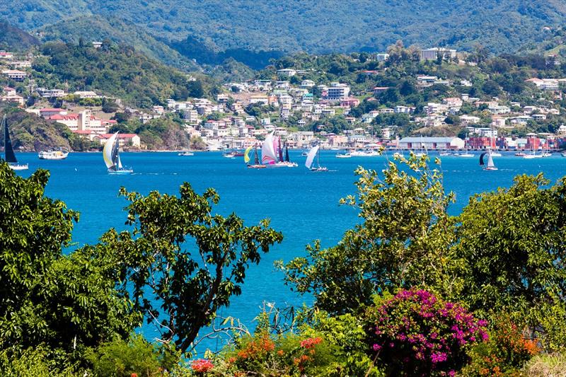 Racing outside St.Georges Grenada off Grand Anse Beach - 2020 Grenada Sailing Week - photo © Arthur Daniel