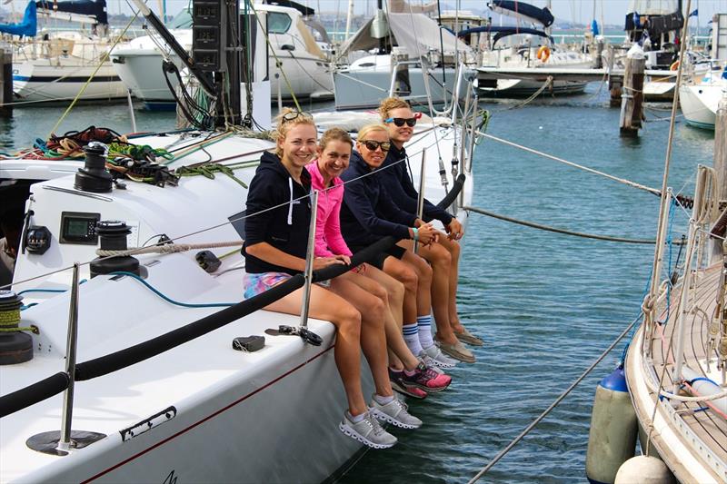 Team Trek-SegaFredo competed in the MacGlide Festival of Sails and Cadel Evans Great Ocean Road Sailing Challenge. They joined Royal Geelong Yacht Club skipper Paul Buchholz for a sail last night on Extasea photo copyright Sarah Pettiford taken at Royal Geelong Yacht Club and featuring the IRC class