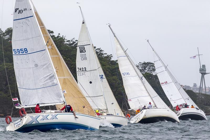 Sydney Harbour Regatta 2018 upwind beat  - photo © Andrea Francolini