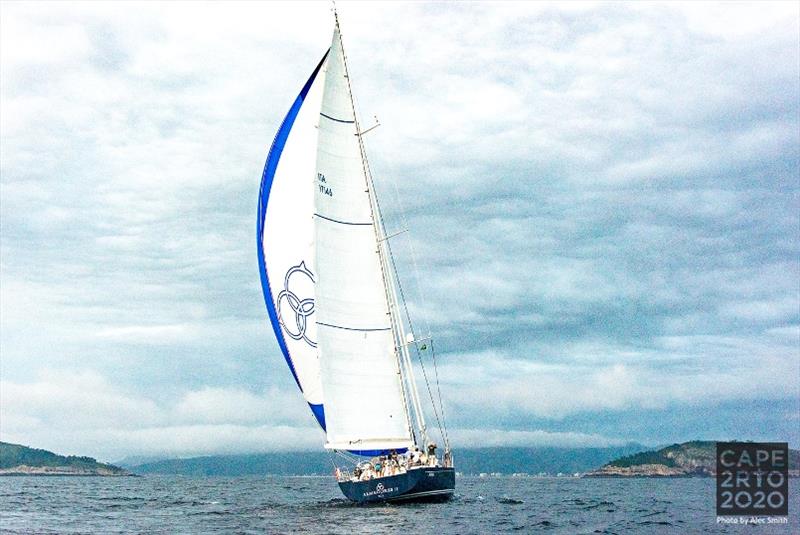 6th Finish - Almagores II - Cape2Rio2020 Ocean Race photo copyright Alec Smith taken at Royal Cape Yacht Club and featuring the IRC class