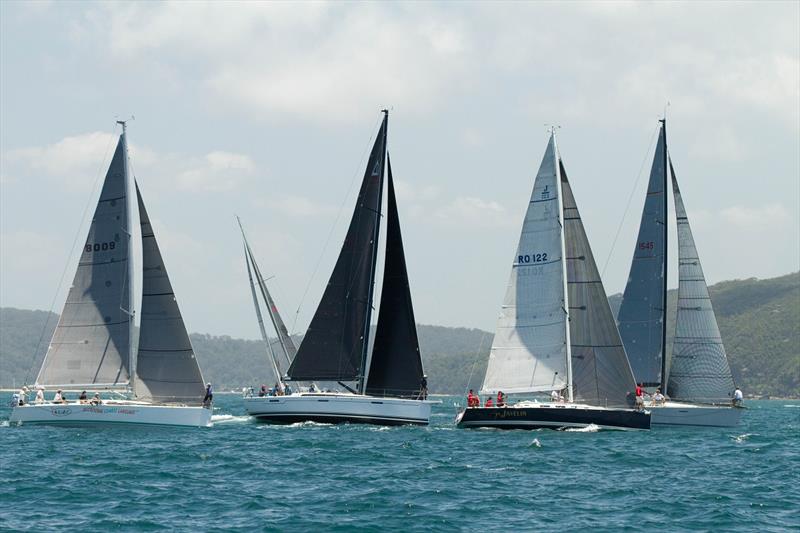 Wings (second from left) among the action in a local race - Sydney to Auckland Ocean Race - photo © RPAYC