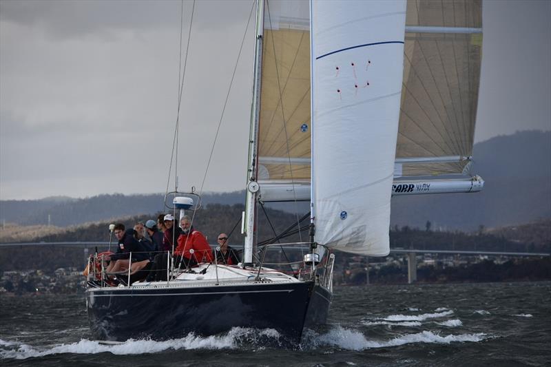 Banjo's Shoreline Crown Series Bellerive Regatta entry Zephyr photo copyright Jane Austin taken at Bellerive Yacht Club and featuring the IRC class