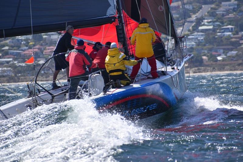 Guilty Pleasures VI Gary Gripps and Hughie Lewis - 2020 Banjo's Shoreline Crown Series Bellerive Regatta photo copyright Jane Austin taken at Bellerive Yacht Club and featuring the IRC class