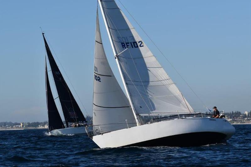 Double Handed team on Cannonball - 72nd Bunbury and Return Ocean Race photo copyright RFBYC Media taken at Royal Freshwater Bay Yacht Club and featuring the IRC class