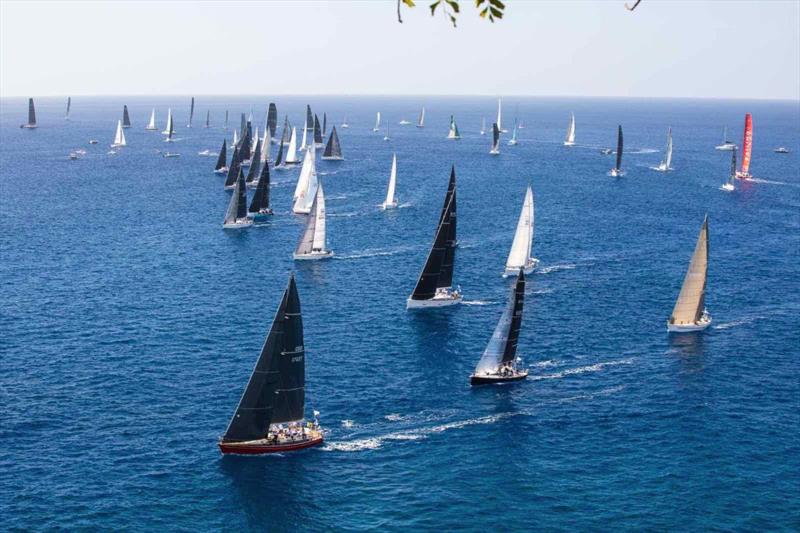 Ross Applebey's British Oyster 48 Scarlet Oyster enjoyed a good start in IRC Two - 2020 RORC Caribbean 600 - photo © Arthur Daniel / RORC