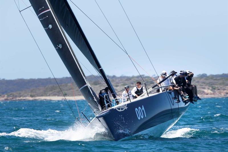 Matt Allen's Ichi Ban extending its lead on Day 2 of Teakle Classic Lincoln Week Regatta 2020 photo copyright Bugs Puglisi taken at Port Lincoln Yacht Club and featuring the IRC class