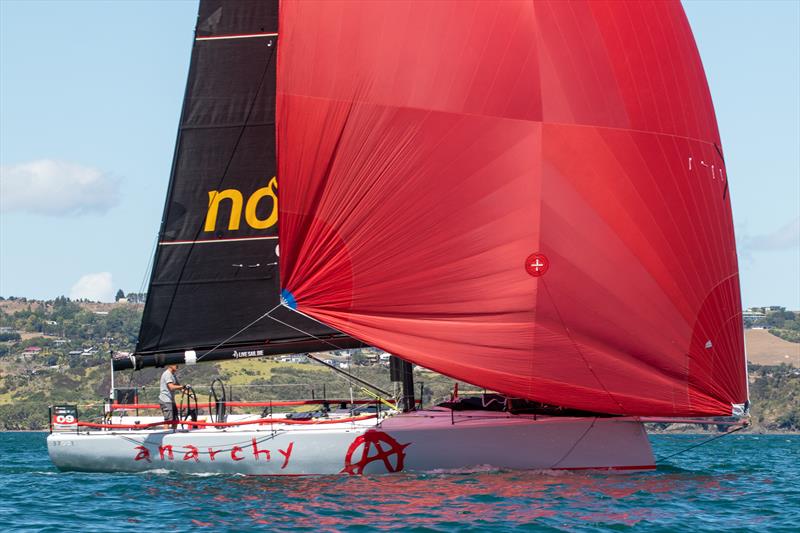 Anarchy - Start Leg 2 - Evolution Sails - Round North Island Race 2020 - Mongonui, Northland NZ - February 2020 photo copyright Deb Williams taken at Royal Port Nicholson Yacht Club and featuring the IRC class