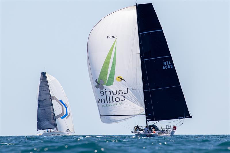 Start Leg 2 - Evolution Sails - Round North Island Race 2020 - Mongonui, Northland NZ - February 2020 photo copyright Deb Williams taken at Royal Port Nicholson Yacht Club and featuring the IRC class