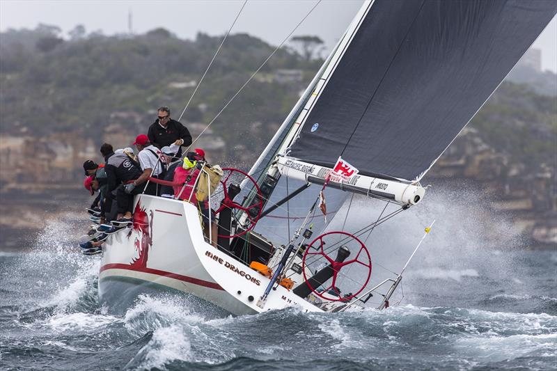 Sydney Harbour Regatta - Nine Dragons in heavy air - photo © Andrea Francolini