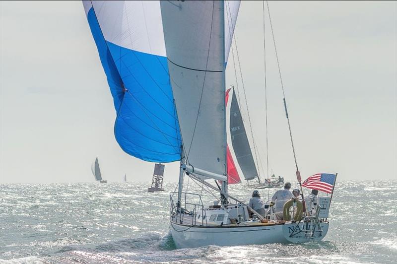 2020 Puerto Vallarta Race, day 1 photo copyright Mark Albertazzi taken at San Diego Yacht Club and featuring the IRC class