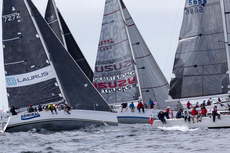 Sydney Harbour Regatta - Sydney 38 division offshore day 1 photo copyright Andrea Francolini taken at Middle Harbour Yacht Club and featuring the IRC class