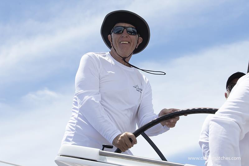 Tony Todd on the surf 'n turf! - 2020 Superyacht Challenge Antigua - photo © Claire Matches / www.clairematches.com