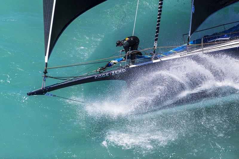 KZ Racefurlers reduce the number of crew required to work forward - supermaxi, Black Jack - Hamilton Island, Queensland  - photo © Andrea Francolini