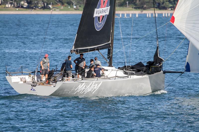 Mayhem led the fleet from start to finish - RNZYS Club Marine Insurance Winter Series - May 16, 2020 - photo © Richard Gladwell / Sail-World.com