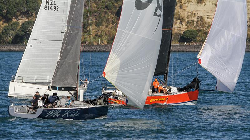 Mr Kite chases Clockwork - RNZYS Club Marine Insurance Winter Series - May 16, 2020 - photo © Richard Gladwell / Sail-World.com