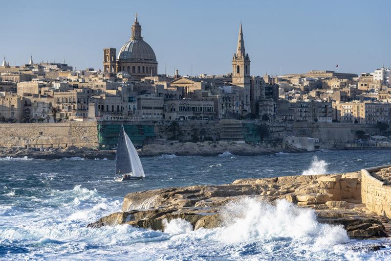 Rolex Middle Sea Race fleet photo copyright Rolex / Kurt Arrigo taken at Royal Malta Yacht Club and featuring the IRC class