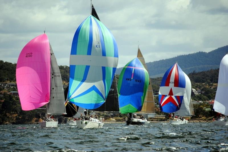 Spinnakers will be hoisted on the River Derwent for the first time in months this Sunday photo copyright Peter Campbell taken at  and featuring the IRC class