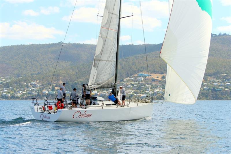 Oskana outsailed the fleet in today's Combined Clubs Winter Series race photo copyright Peter Watson taken at  and featuring the IRC class