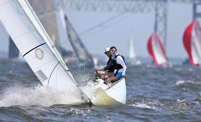 Racecourse action at the Annapolis Yacht Club's inagural (2020) Two Bridge Fiasco - photo © Image courtesy of Will Keyworth