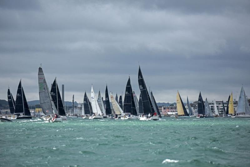133 boats took part in the Race the Wight organised by the Royal Ocean Racing Club photo copyright Paul Wyeth taken at Royal Ocean Racing Club and featuring the IRC class
