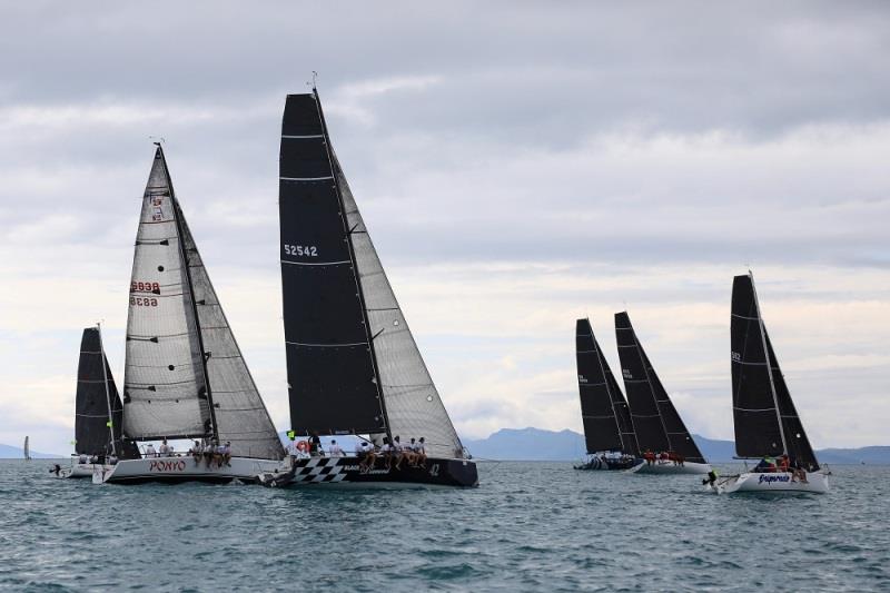 IRC Racing away - Desperado right of screen - 2020 Airlie Beach Race Week day 5 photo copyright Shirley Wodson / ABRW taken at Whitsunday Sailing Club and featuring the IRC class