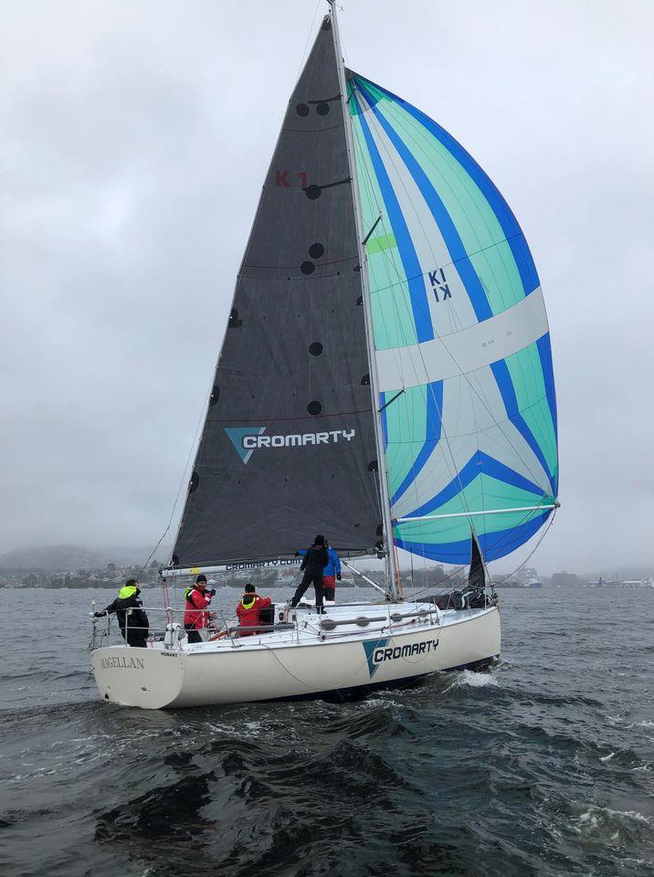 Cromarty Magellan won Division 2 of the Combined Clubs Winter Series on the River Derwent today photo copyright RYCT taken at Royal Yacht Club of Tasmania and featuring the IRC class