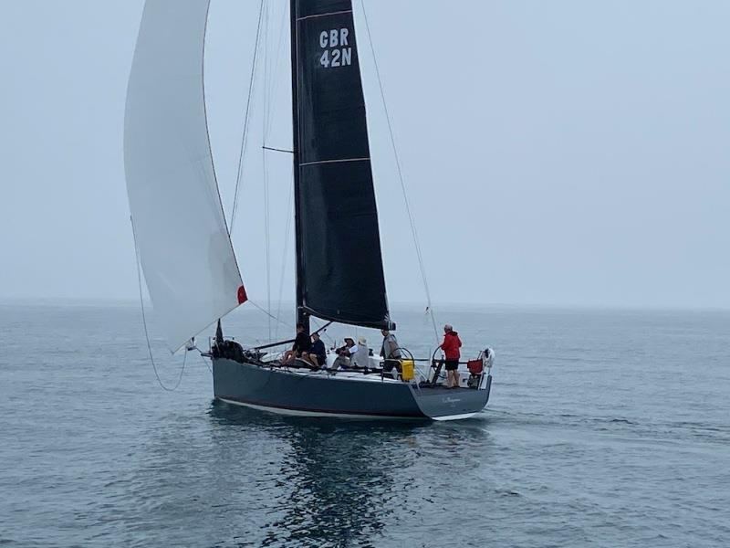 Andrew McIrvine's Ker 39 La Réponse. - RORC Summer Series Race 2 photo copyright John Burnie taken at Royal Ocean Racing Club and featuring the IRC class