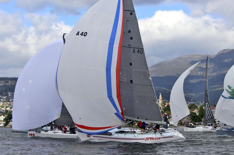 Intrigue will be back for her 45th season of summer pennant racing on the Derwent photo copyright Peter Watson taken at  and featuring the IRC class